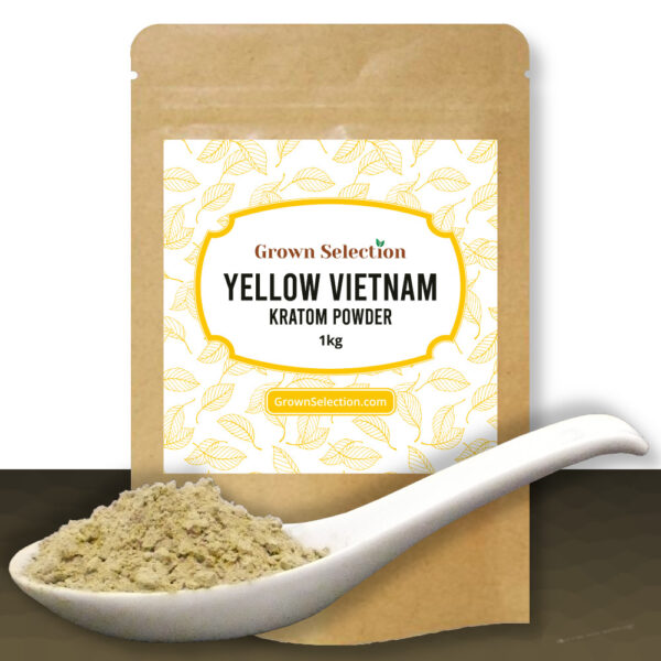 Yellow Vietnam Kratom Powder, 1kg