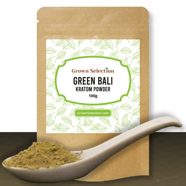 green bali kratom powder, 100g