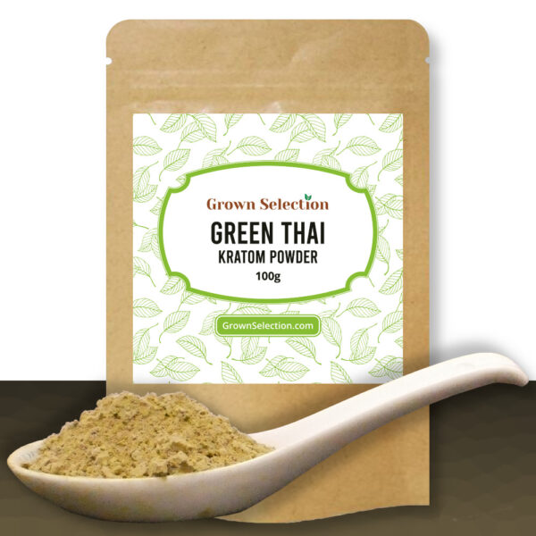 Green Thai Kratom Powder, 100g
