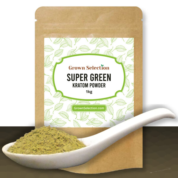 Super Green Kratom Powder, 1kg