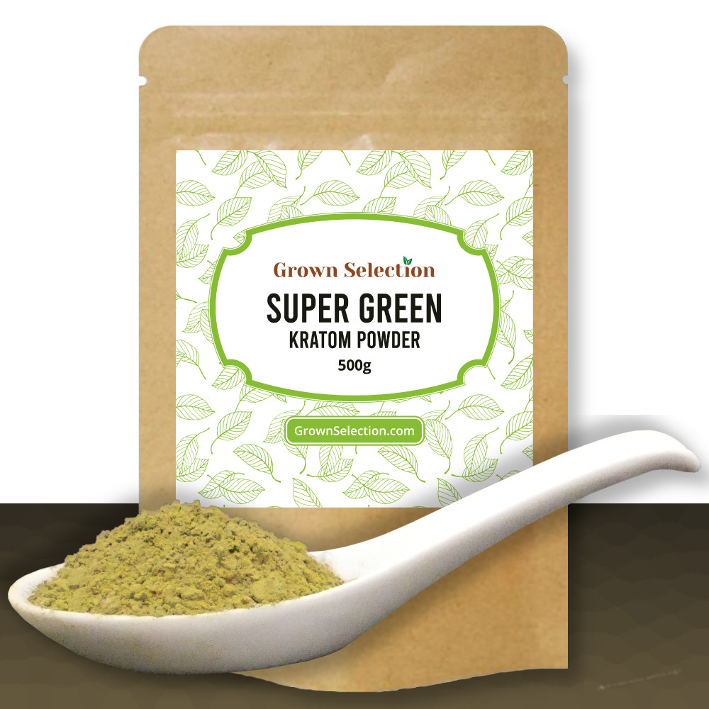 Super Green Kratom Powder, 500g