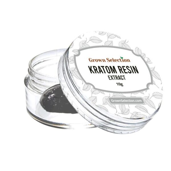 kratom resin extract, solid, 10g